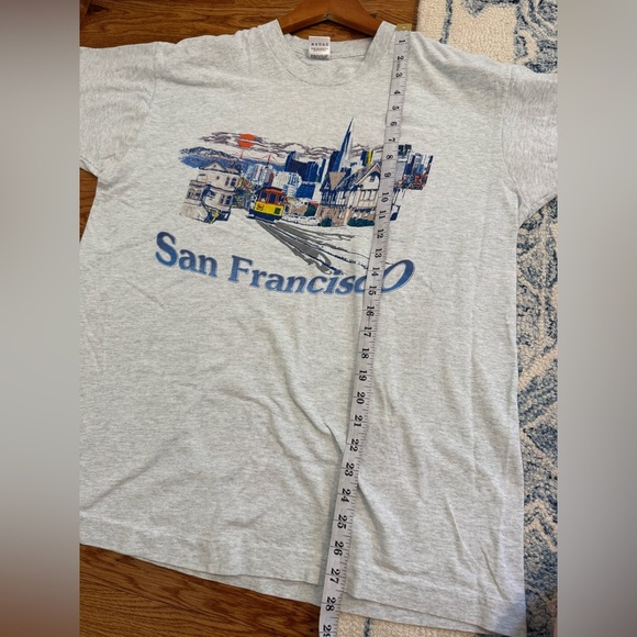 Vintage San Francisco T Shirt Fruit of the Loom Made in USA Size XL - Picture 11 of 12